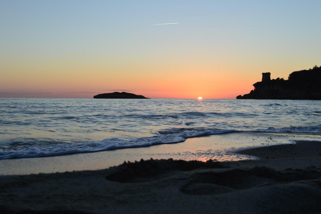 Albergo Tirreno Marina di Camerota Bagian luar foto